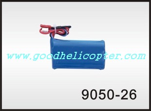 shuang-ma-9050 helicopter parts battery 7.4V 1300mAh - Click Image to Close
